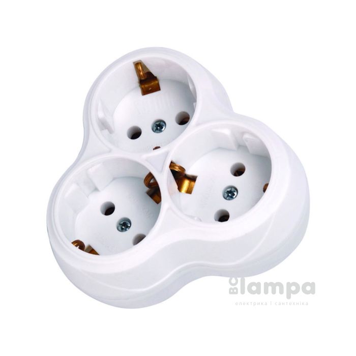 Тройник с з/к ТЕВ Horoz Electric (300-000-707)