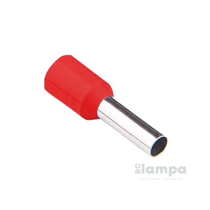 Накінечник втулковий ізольований НТ(Е) 1,5-12 (100шт уп.)  - ціна за 1шт. (500672)