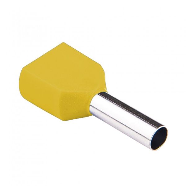 Накінечник втулковий подвійний ізольований TE 6014 (100шт уп.)  - ціна за 1шт. (500720) s4037010