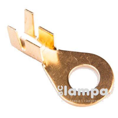 Накінечник кільцевий без ізоляції DJ431 6C 6mm (1.5-2.5/6) 100шт уп.  - ціна за 1шт. (500782)