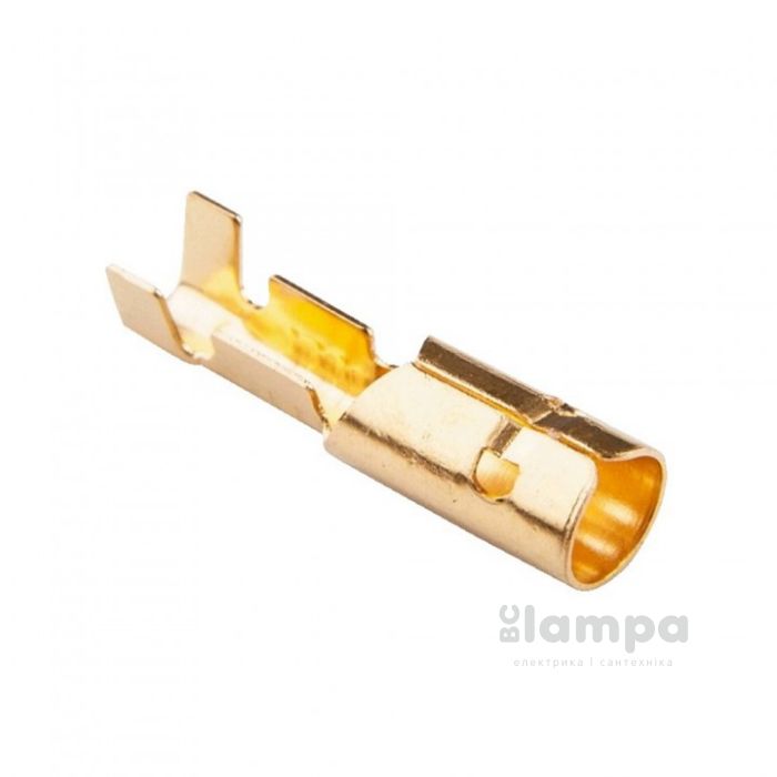 Накінечник- конектор круглий без ізоляції "мама" DJ221 4B (1-1.5) - ціна за 1шт. 500819