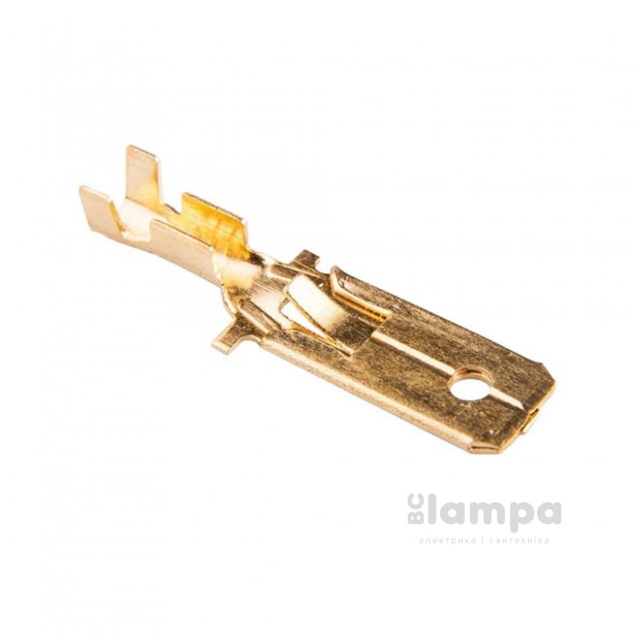 Накінечник- конектор плоский без ізоляції"папа" DJ611 6.3С (2-2.5/6.3-0.5)- ціна за 1шт. 500828/5008