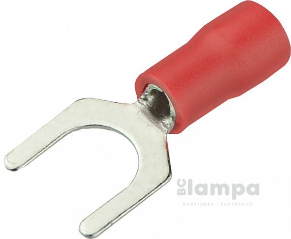 Накінечник вилочковий з ізолятором SV 1.25-3,7  3,7мм. (100шт уп.) - ціна за 1шт. (A0060040033)