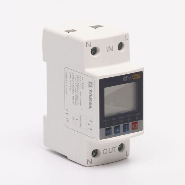 Реле багатофункціональне модульне з лічильником та діф.захистом з Wi-FI керув. WRD35-1 TAKEL  514300