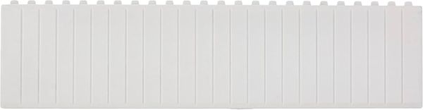 Полоса-заглушка для щитів ширина 12 модулів, сіра (VZ415)