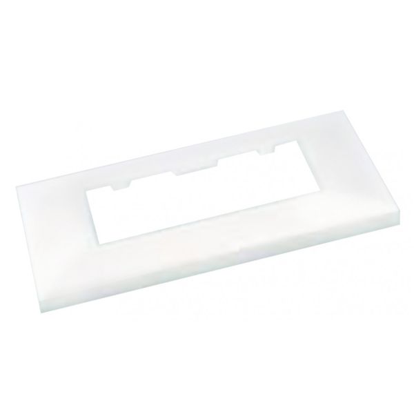 Накладка на кабель-канал 100X37/50мм під 3 розетки 45х45, Mutlusan (54-39-14)