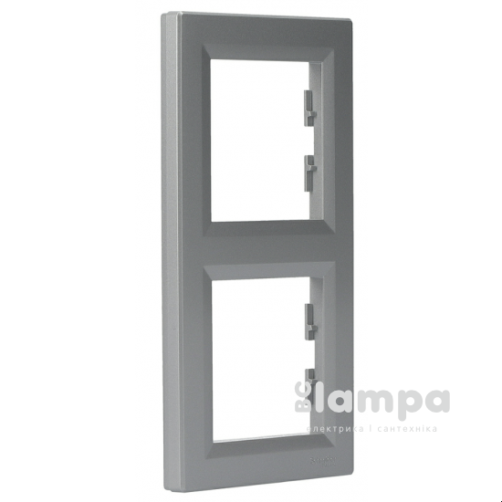 Schneider Electric Asfora алюміній рамка вертикальна 2 - на (ЕРН5810261)