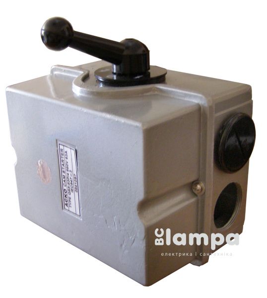 Вимикач-роз'єднувач ВРП  перекидний в корпусі 1-0-2 на 63А (QS5-63P/4) (A0100010009) АСКО