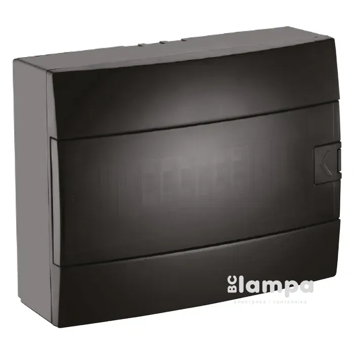 Щиток розполільчий Horoz Elektrik 12 автоматов накладний ЧОРНИЙ 600-001-120