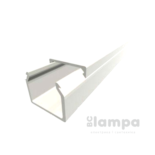 Короб пластиковий  20*10мм/ 2м - ціна за 1м.п.(n=60м) (s033004) e.NEXT