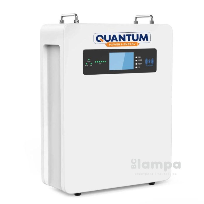 Акумуляторний блок LiFePO4 QUANTUM GRADE A LFW100 5.12kWh/51.2V/100Ah (QM-LFW100-51.2)