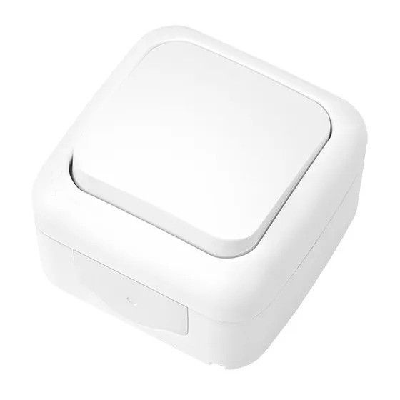 VIKO выключатель 1 кл PALMIYE белый накладной влагозащищенный (90555401)