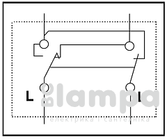 Schneider Electric Asfora антрацит перемикач 2 кл. прохідний (ЕРН0600171)