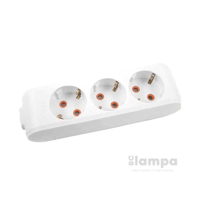 Колодка  3 гн. з з/к VIKO Multi-Let (90114300)