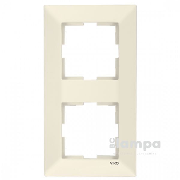 Рамка Крем 2- на вертикальна Viko Meridian (90979032)