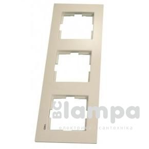 Рамка Біла 3- на горизонт. Karre VIKO (90960202)