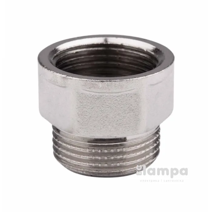 Перехідник 1"В х 3/4"Н  FORTE SD нікелірований (SF3602520/10760)