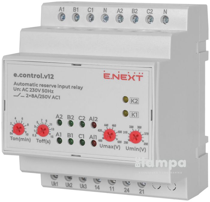 Реле автоматичного вводу резерву e.control.v12 (p0690022)