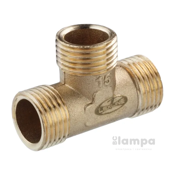 Тройник 1/2'' HHH LEXLINE УК0241-В латунь (CV009267)