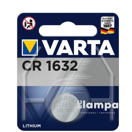 Батарейка CR1632  VARTA