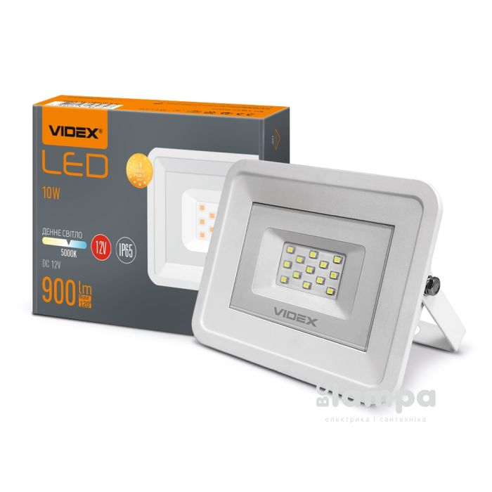 Прожектор VIDEX LED  10W 5000K 12V (VL-Fe105W-12V/26460)