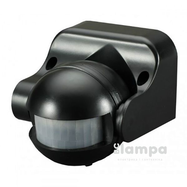 Датчик руху 180°/140°- RIGHT HAUSEN накладний чорний (HN-061052)