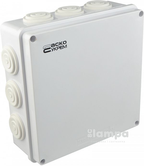 Розподільна коробка зовнішня 200*200*80 мм TY-RA ASKO (А0150170023) АВС