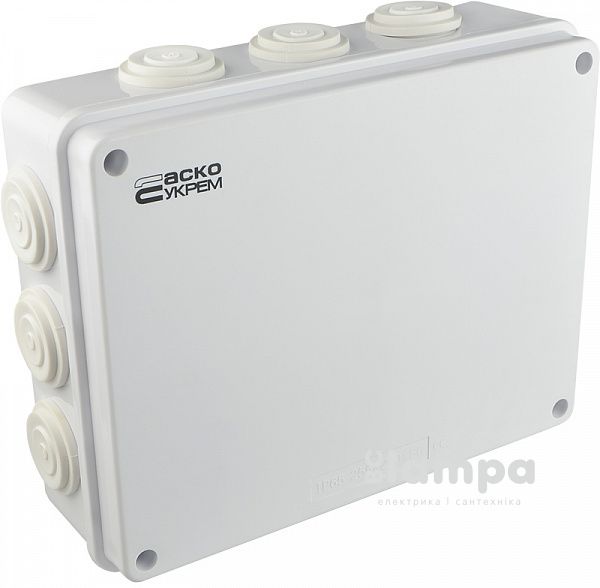 Розподільна коробка зовнішня 255*200*80 мм TY-RA ASKO (А0150170024 / p016006) АВС
