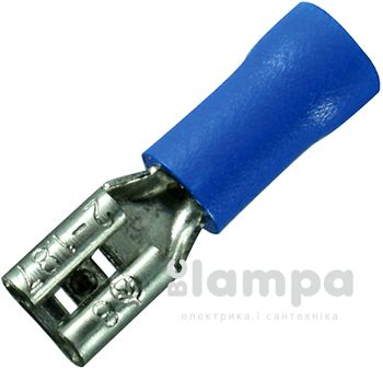 Накінечник- конектор з ізол."мама" FDD5 red 4,8 1,5-2,5мм² 100шт уп.(s4041007) - ціна за 1шт.