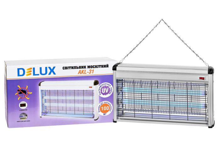 Світильник "пастка для комах" DELUX AKL-31  2*15W люмінісцентний (90011593)