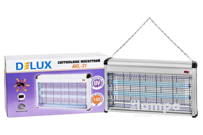 Світильник "пастка для комах" DELUX AKL-31  2*15W люмінісцентний (90011593)