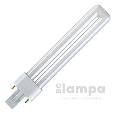 Лампа G23 PL 9W/840 люмінісцентна OSRAM (10032621)