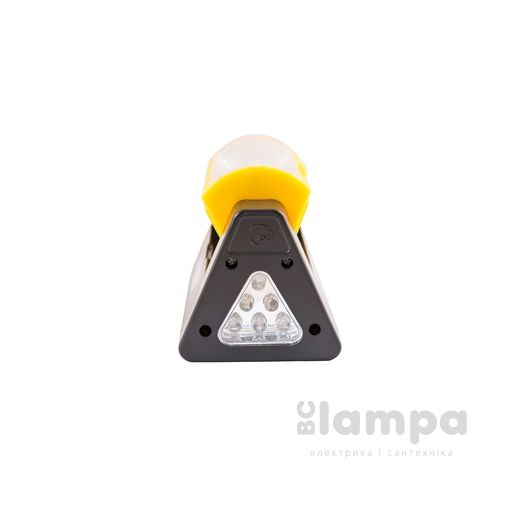 Фонарь Mastertool магнитный с регулировкой наклона бок. света 125*52*52мм 6*LED+COB, 4*AAA (94-0809)