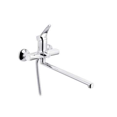 Змішувач KRONER ванна Bayern-C070 довгий гусак (CV007319)