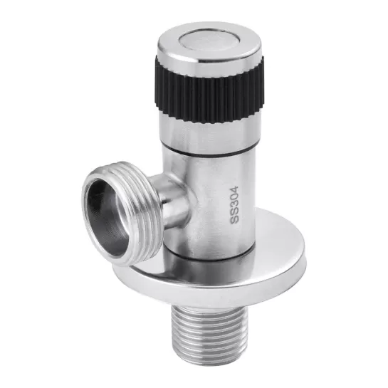 Кран кутовий 1/2"x3/4" KARRO нерж. DF (CV020402)