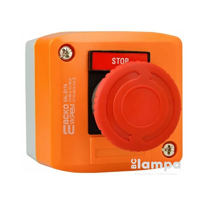 Пост 1 - місний "Аварійний Стоп" XAL-D174 (A0140020057) s006016