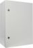 Корпус з монтажною панеллю металевий 60*40*20, IP65, серії UBox A0260020054