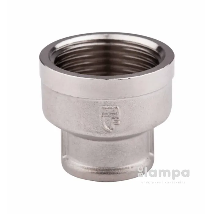 Муфта 1/2"x3/8" ВВ SD Forte нікелірована SF357159