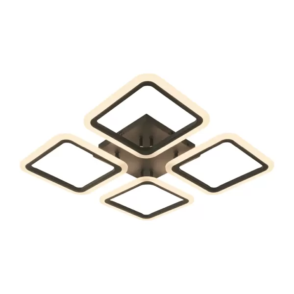 Світильник стельовий VELMAX LED 65W NAOMI-S-V-CL max 3000-6500K 4500Lm пульт ДК  (23-43-46)