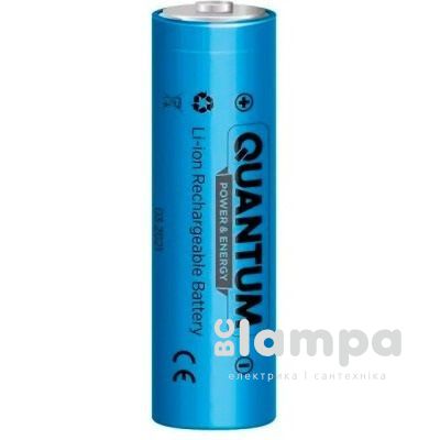 Акумулятор 18650 QWANTUM Li-Ion 1500mAh 1C з клемним виступом (NCM18650TT/1500)