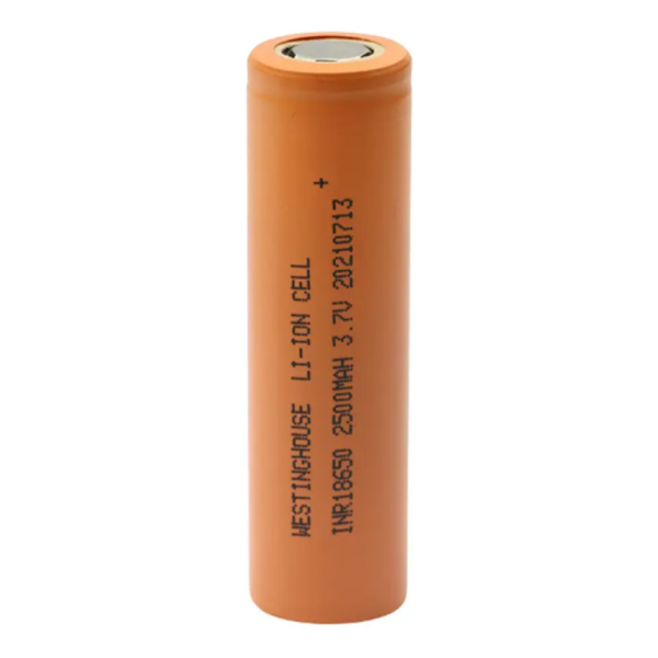 Акумулятор 18650 WESTINGHOUSE  Li-Ion 2500mAh 3.7V високострумовий (INR18650P-2500)