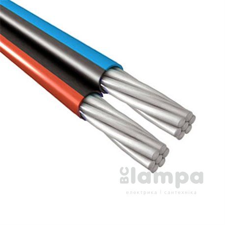 СИП (сапт) 2 х 16 Провід самонесучий ізольований ВІСА-ЕЛЕКТРО