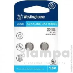 Батарейка AG13 WESTINGHOUSE 1.5V (LR44)