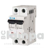 Автоматичний вимикач Eaton 2p, 32A, C - PL4 Serbia