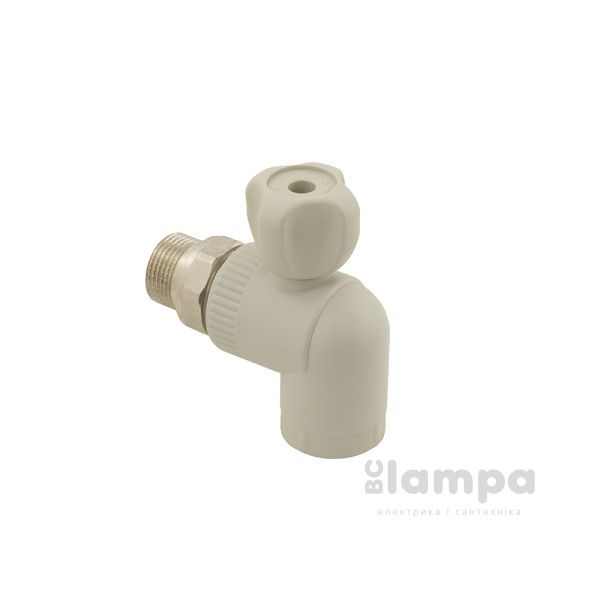 Кран радиаторный угловой 20 без резинки ASG (1415411179)