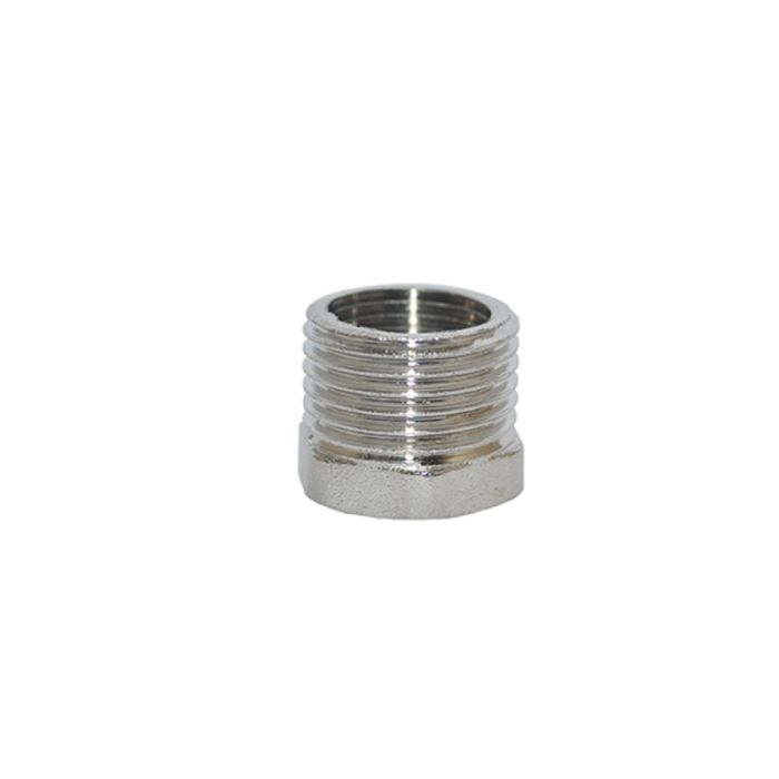 Футорка 1/2"Bx3/8" DN15*10 LEXLINE нікель посилена УК 0701-BH (22415)