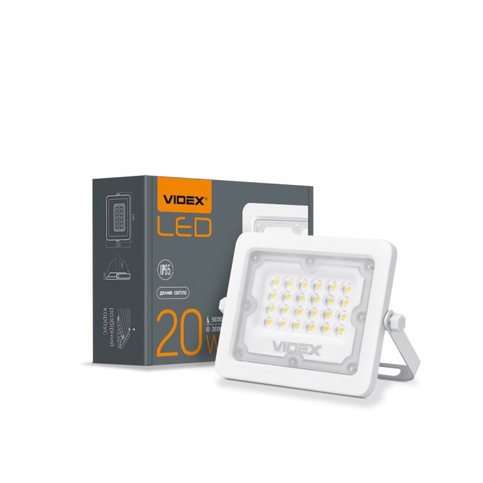 Прожектор VIDEX LED  20W 5000K 200V (VL-F2e-205W/26329)