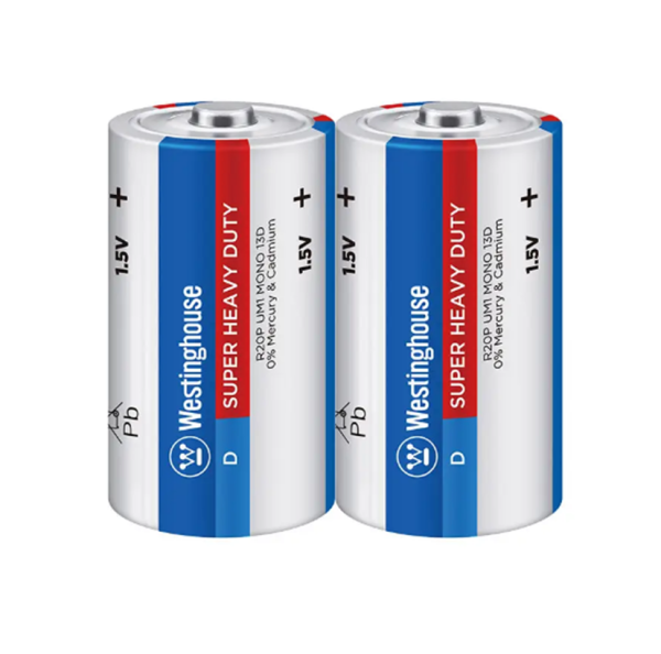 Батарейка WESTINGHOUSE Super Heavy Duty D/R20 (R20P-SP2) - ціна за1шт.
