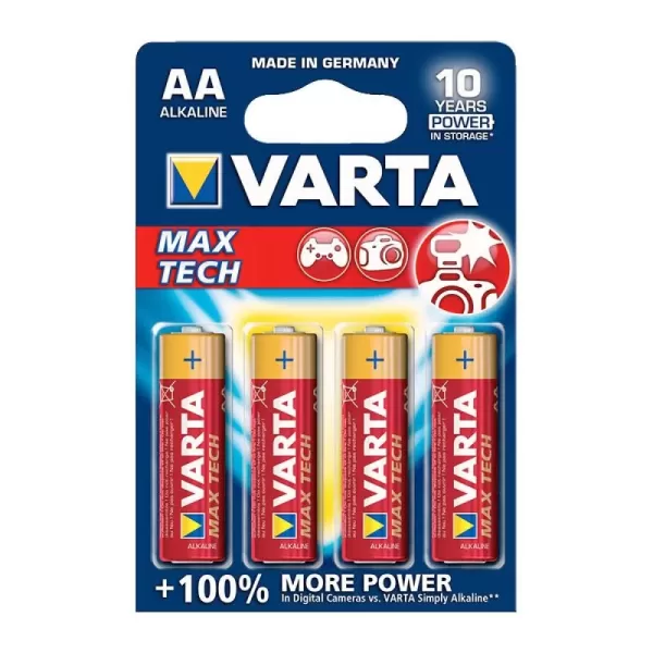 Батарейка VARTA Max Tech AA червона (LR06)