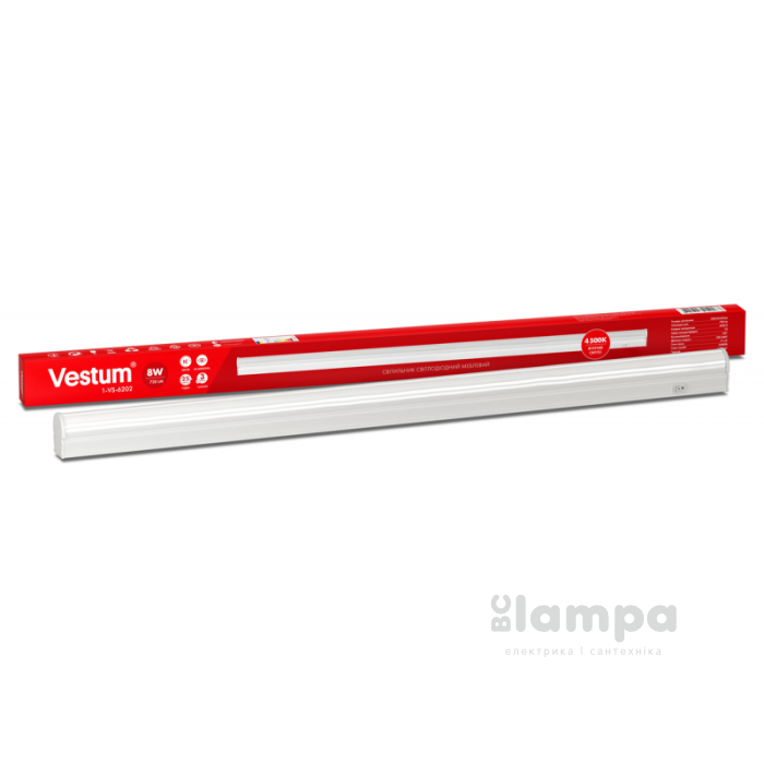 Світильник меблевий VESTUM LED 8W 4500К 220V (1-VS-6202)
